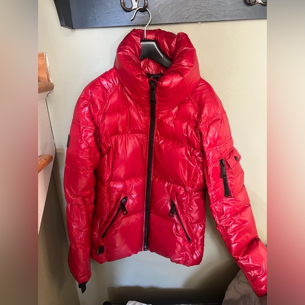 SAM. Freestyle jacket in red size medium